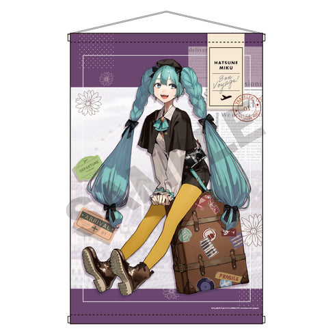 『初音ミク』B2タペストリー パープル